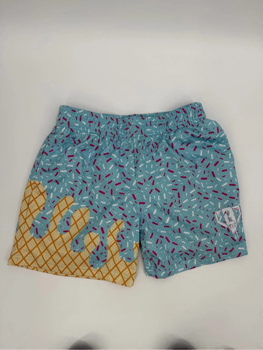 B101 Baseball Lifestyle 101 Ice Cream Mesh Shorts 🍦 Youth L